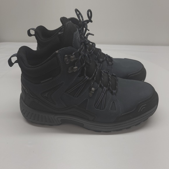 OrthoFeet Women's Dakota Water proof Blue Ankle Hiking Boot Size 9.5 Wide - Picture 5 of 12